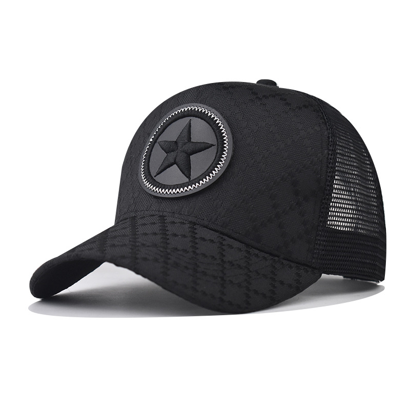 Baseball Cap Structured - 스트럭쳐드 메쉬 야구 모자 조절 가능