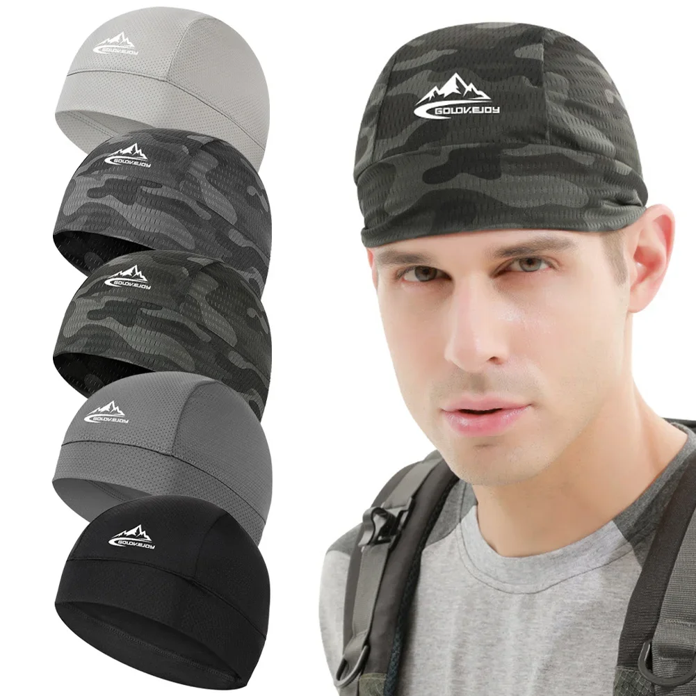 Skull Cap Helmet Liner - 자외선 차단 쿨링 해골 모자, 여름