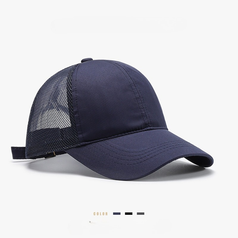 Dad Hat Cotton - 여름 유니섹스 캡 캐주얼 플레인 메쉬