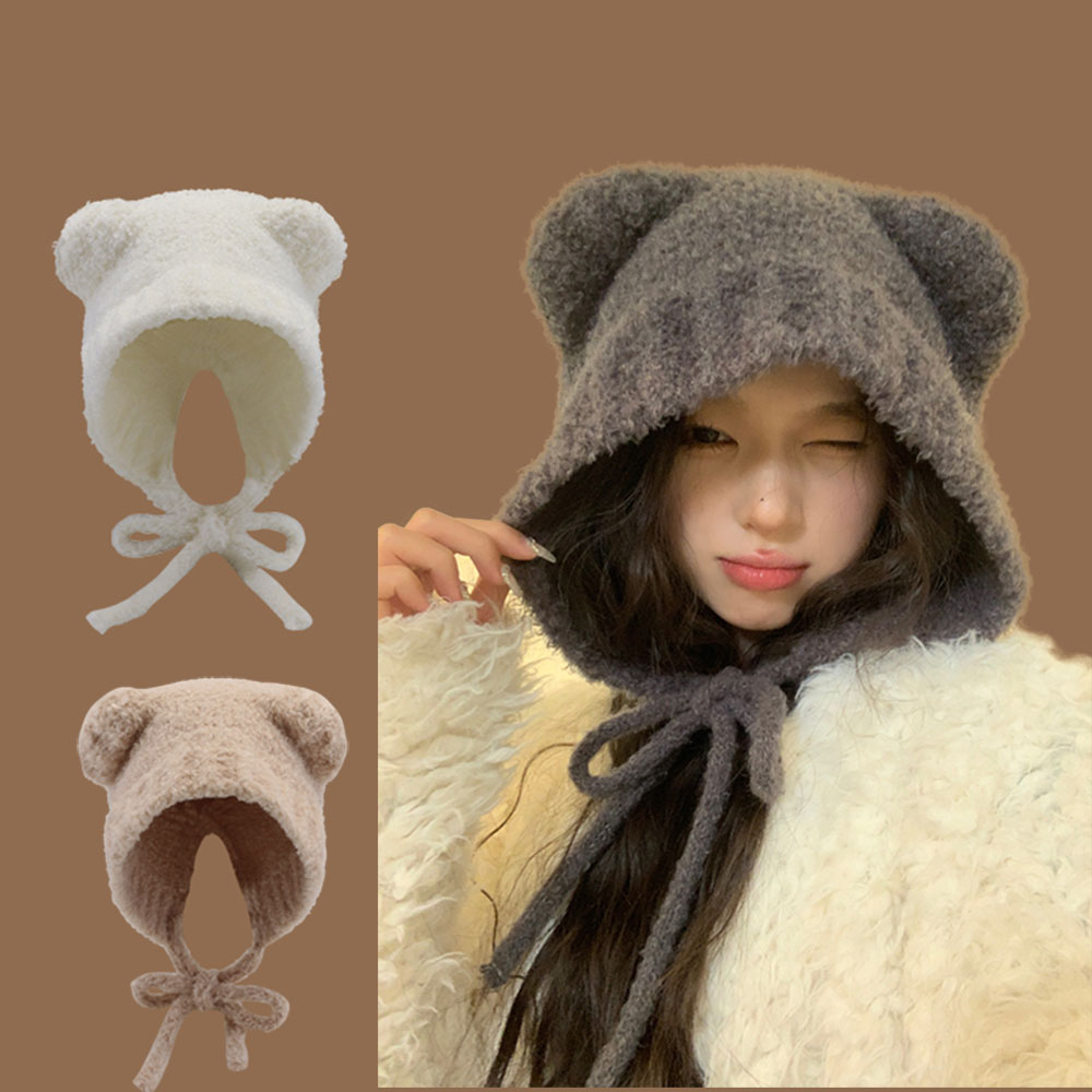 Winter Trapper Hat - 새로운 Lambhair 겨울 하라주쿠 y2k Beanies