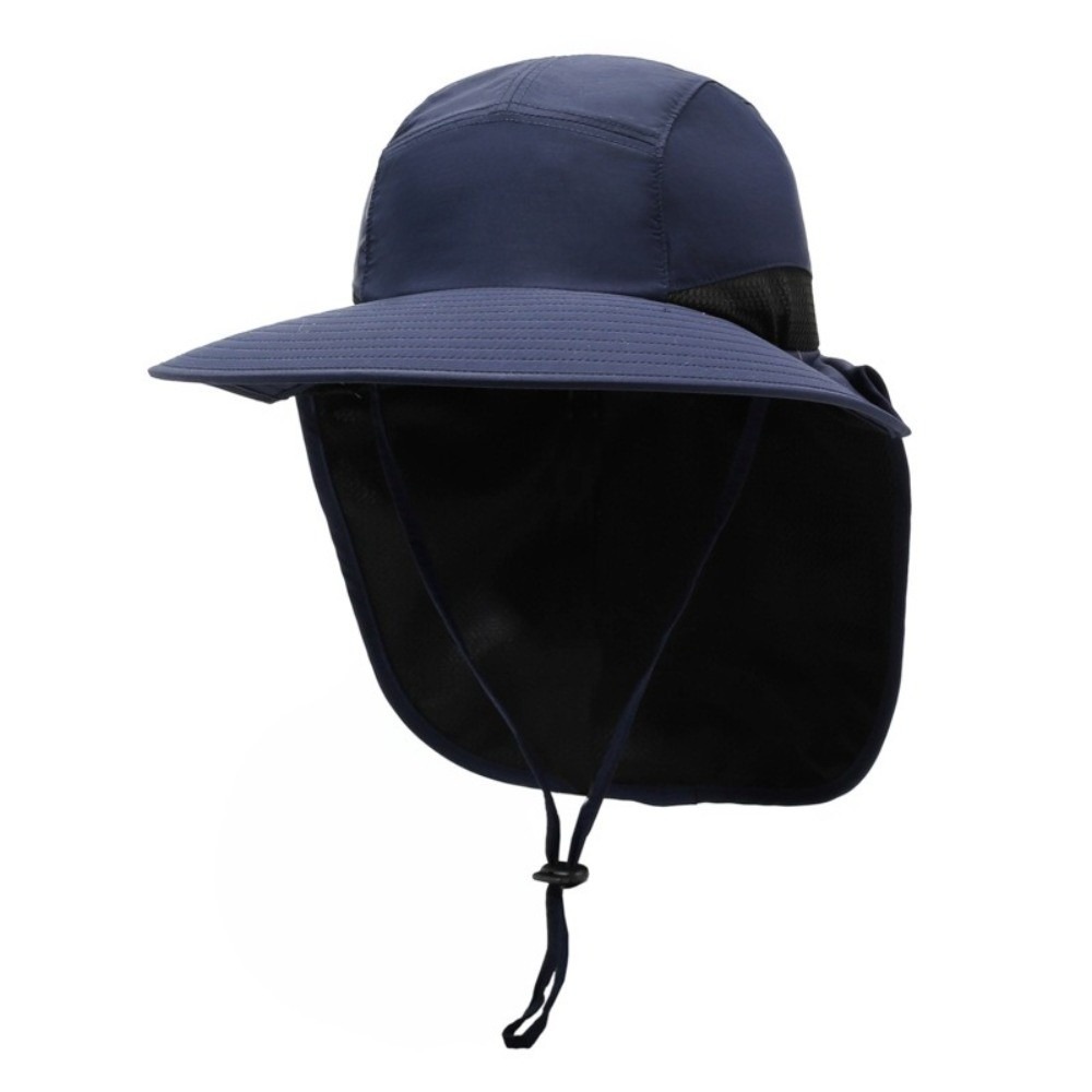 Bucket Hat Cotton - 심플한 와이드 브림 야외용 햇빛 가리개