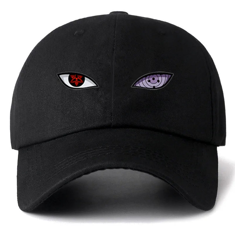 Dad Hat Cotton - 고품질 애니메이션 눈 모양 스냅백 캡