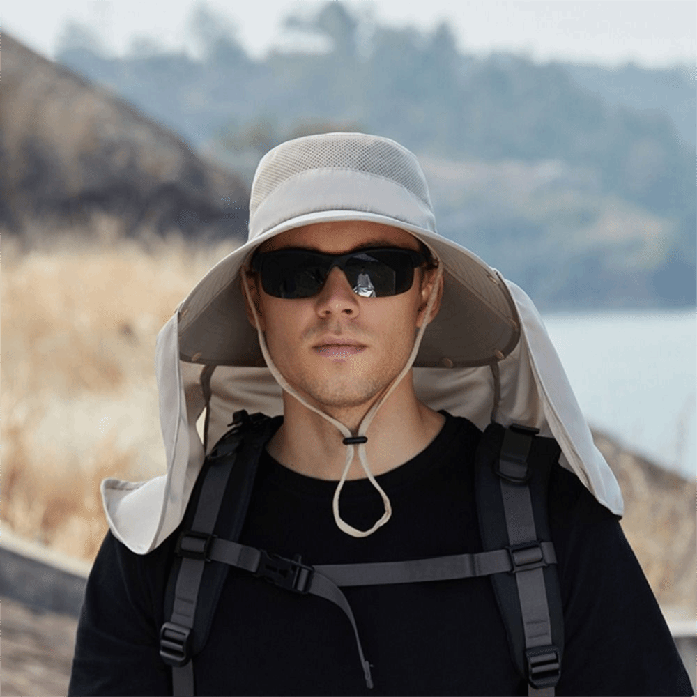 Visor Sun Hat - 패션 의류 남성용 햇빛 가리개 모자