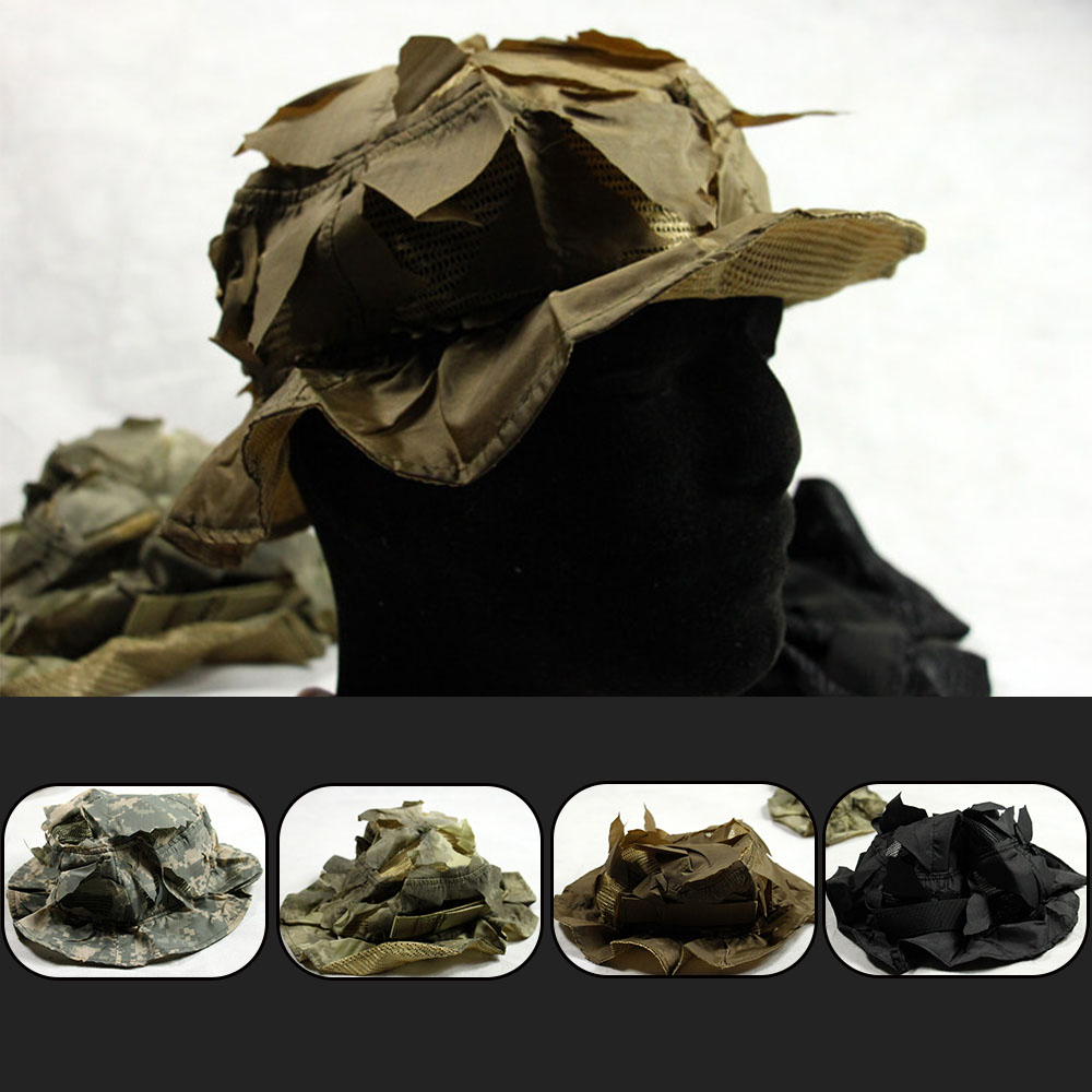 Boonie Hat Tactical - 남성용 전술 부니 모자, 군용 위장