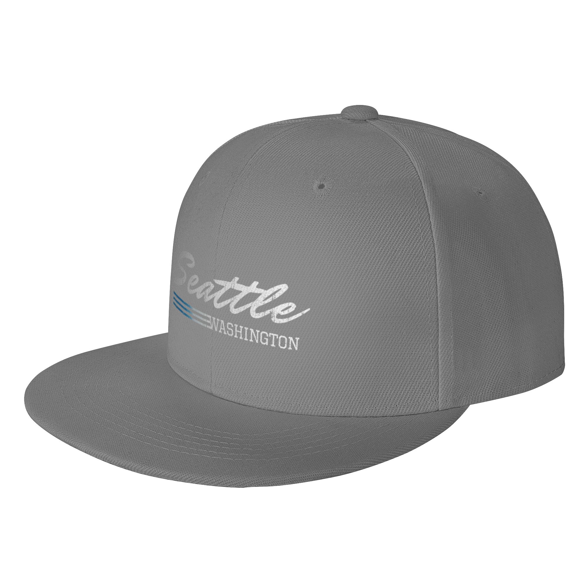 Baseball Cap Structured - 패션 시애틀 워싱턴 시티 컬러스 플랫