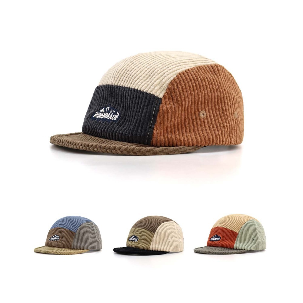 Corduroy Cap 5 Panel - 5 패널 숏 브림 캡, 빈티지