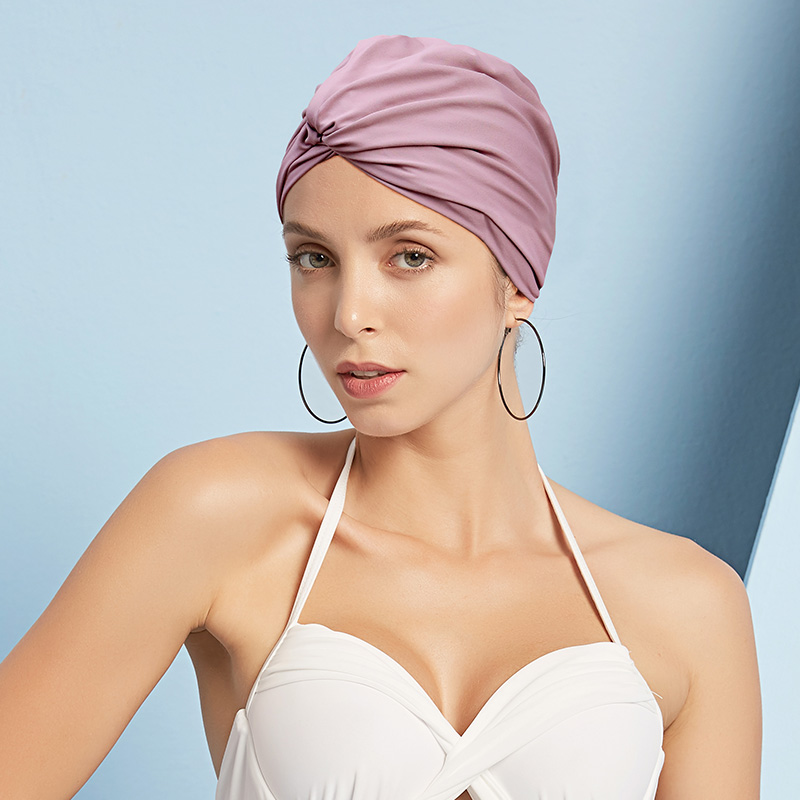 Swim Hat Silicone - 여성 숙녀 패션 세련된 편안한 수영