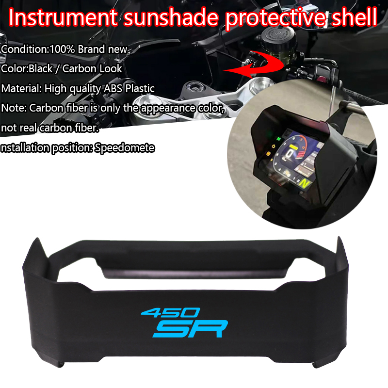Visor Sun Hat - CFMOTO 450SR 450 SR 오토바이 계기판