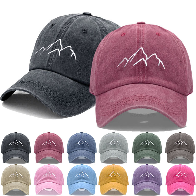 Golf Cap Dad - 남녀공용 1개 조절 가능한 워싱 야구
