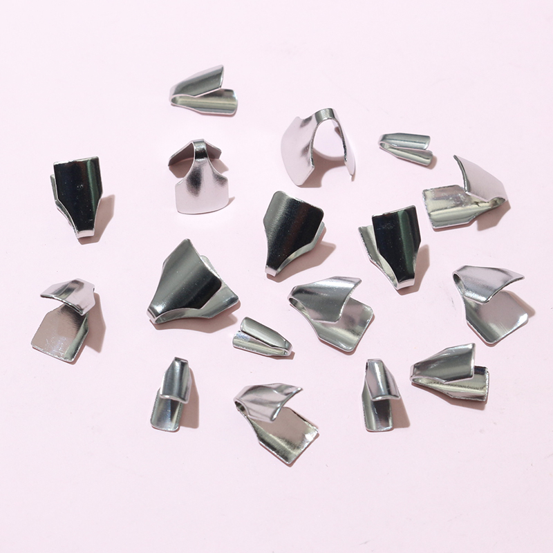100pcs 스테인레스 스틸 2-7mm 플랫 코드 크림 - Snapback Hat Flat 리뷰 및 가격