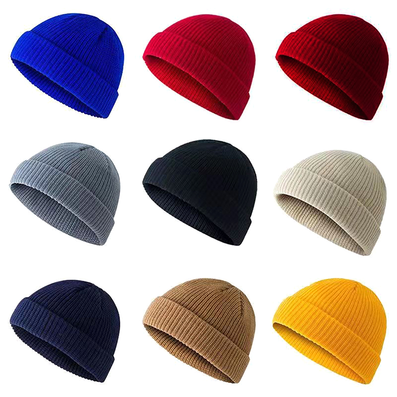 겨울 따뜻한 남여 양모 비니 모자 남성용 어부 모자 짧 - Beanie Cuffed Knit 리뷰 및 가격