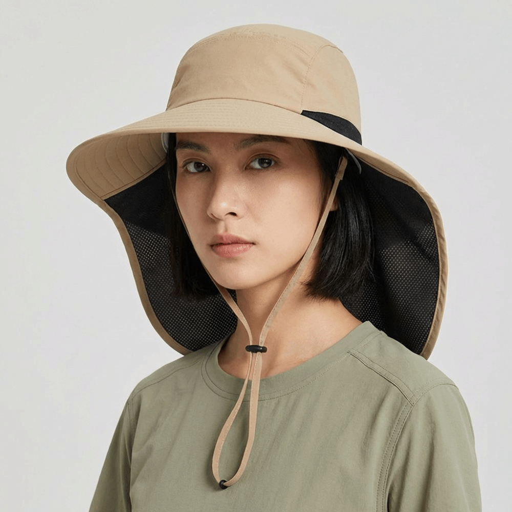 패션 와이드 브림 야외용 햇빛 가리개 모자, 조절 가능 - Bucket Hat Cotton 리뷰 및 가격
