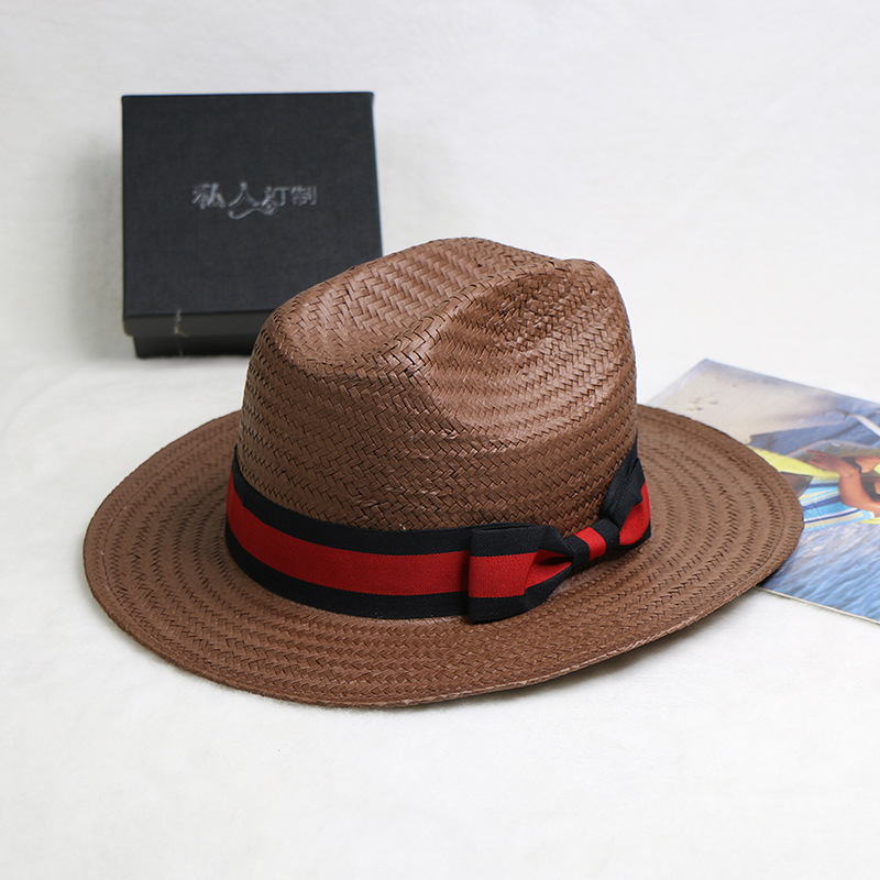 해변 휴가 태양 보호 여름 패션 리조트 야외를위한 손으 - Cowboy Hat Straw 리뷰 및 가격