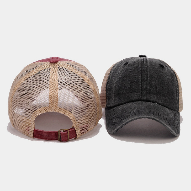빈티지 워싱 데님 메쉬 백 트러커 햇 유니섹스 조절 가 - Trucker Cap Mesh 리뷰 및 가격
