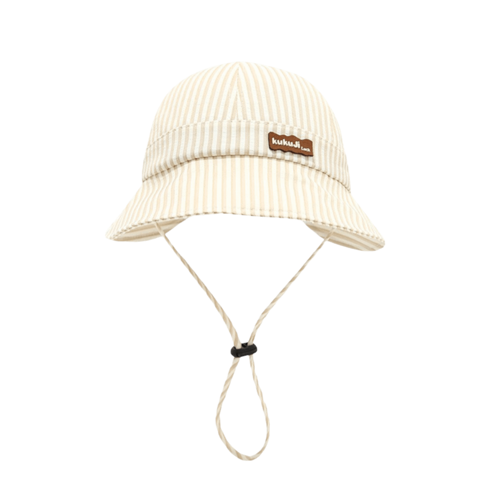 새로운 스트라이프 아기 버킷햇, 조절 가능한 통기성 좋 - Sun Hat Wide Brim 리뷰 및 가격