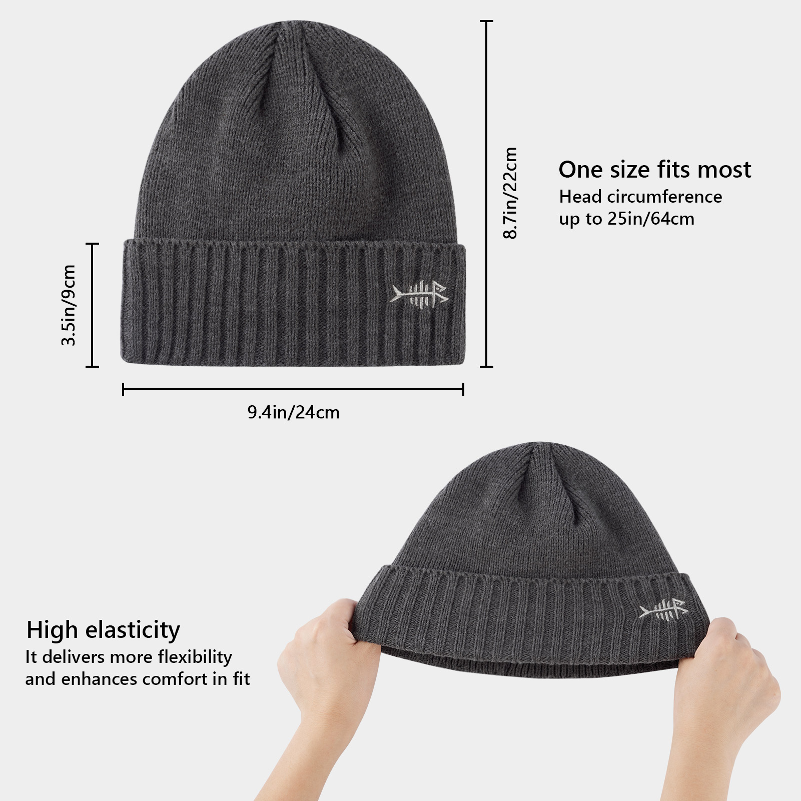 BASSDASH 남녀공용 겨울 비니 모자, 플리스 안감 - Beanie Cuffed Knit 리뷰 및 가격