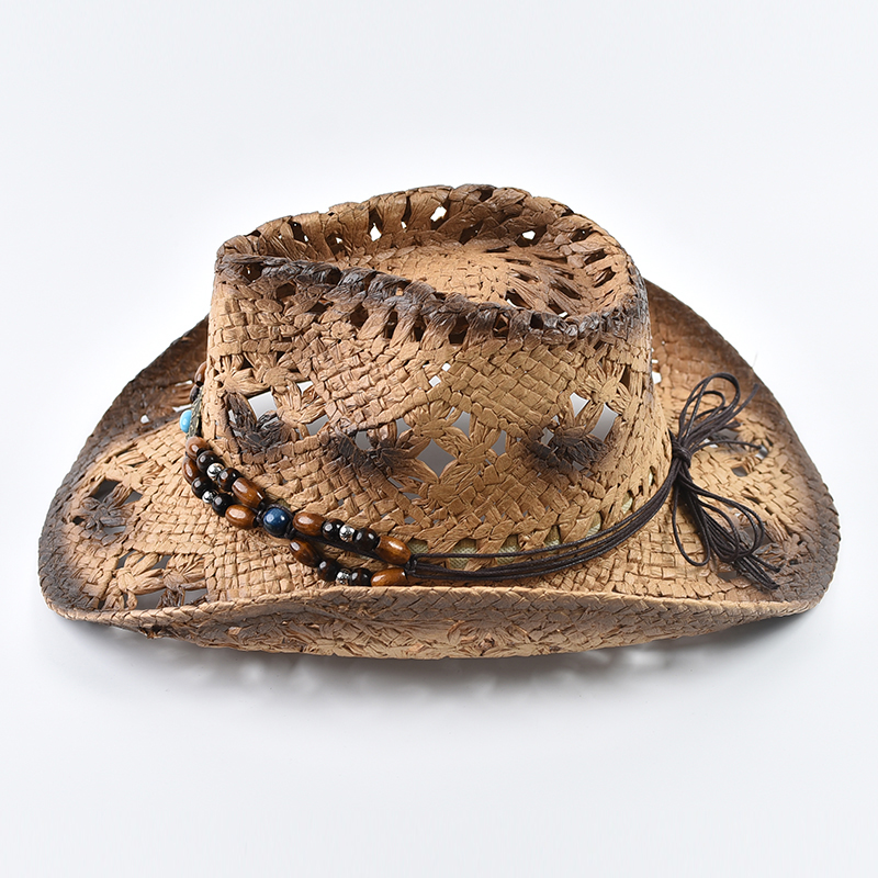 파나마 소프트 수제 카우보이 밀짚모자 여름 남녀 공용  - Cowboy Hat Straw 리뷰 및 가격