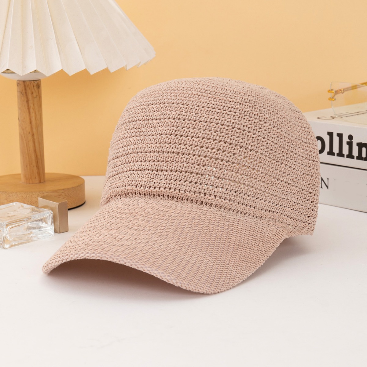새로운 모델 조절 가능한 한국 스타일 니트 홀 아웃 야 - Baseball Cap Structured 리뷰 및 가격