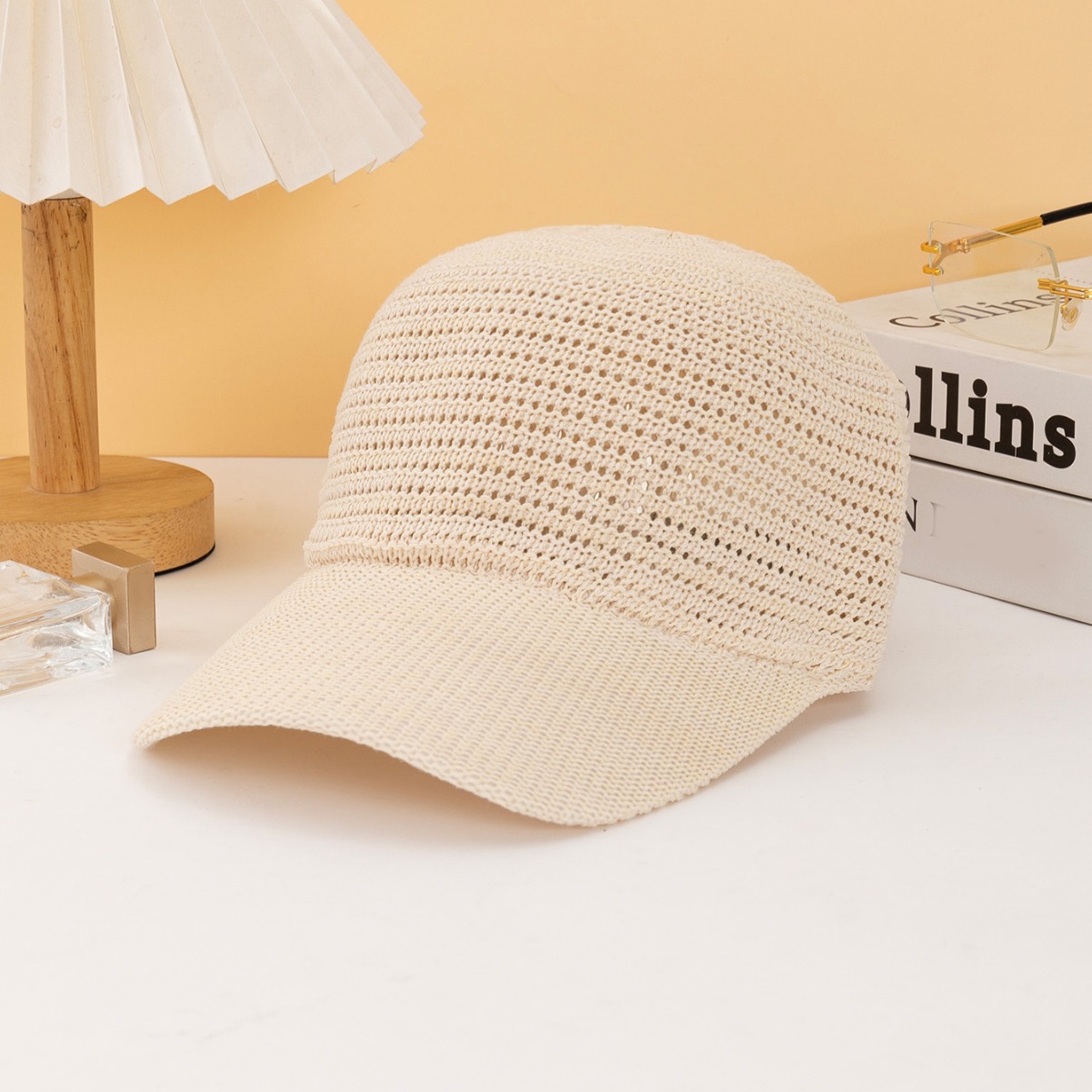 새로운 모델 조절 가능한 한국 스타일 니트 홀 아웃 야 - Baseball Cap Structured 리뷰 및 가격