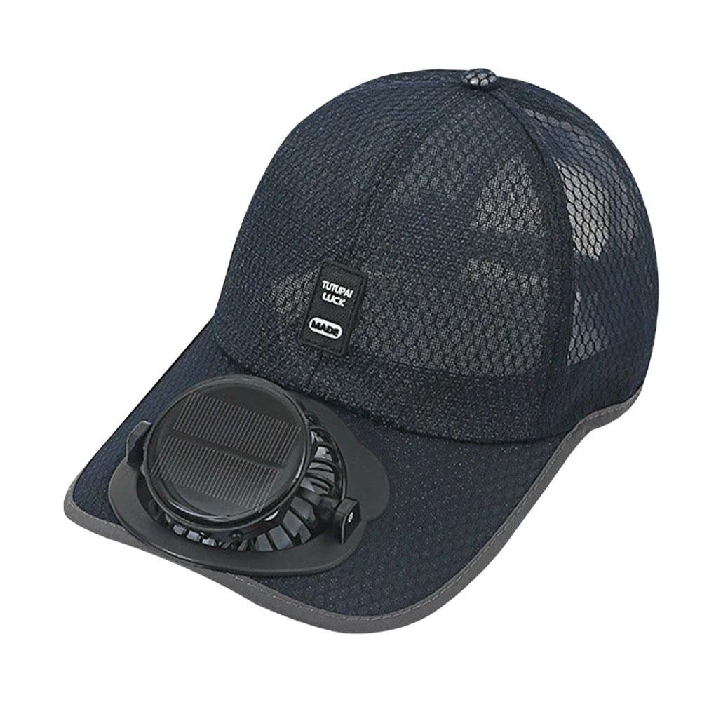 태양열 팬이 있는 메쉬 야구 모자, 하이킹 캠핑 아빠  - Golf Cap Dad 리뷰 및 가격