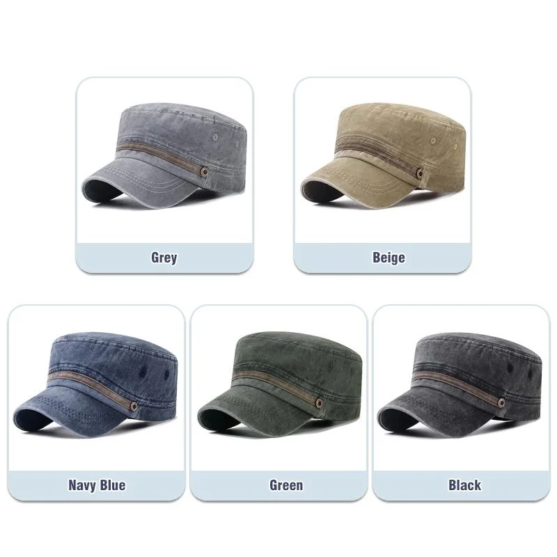 세탁된 모자, 오래된 면 플랫 모자, 통기성 좋은 면  - Dad Hat Cotton 리뷰 및 가격