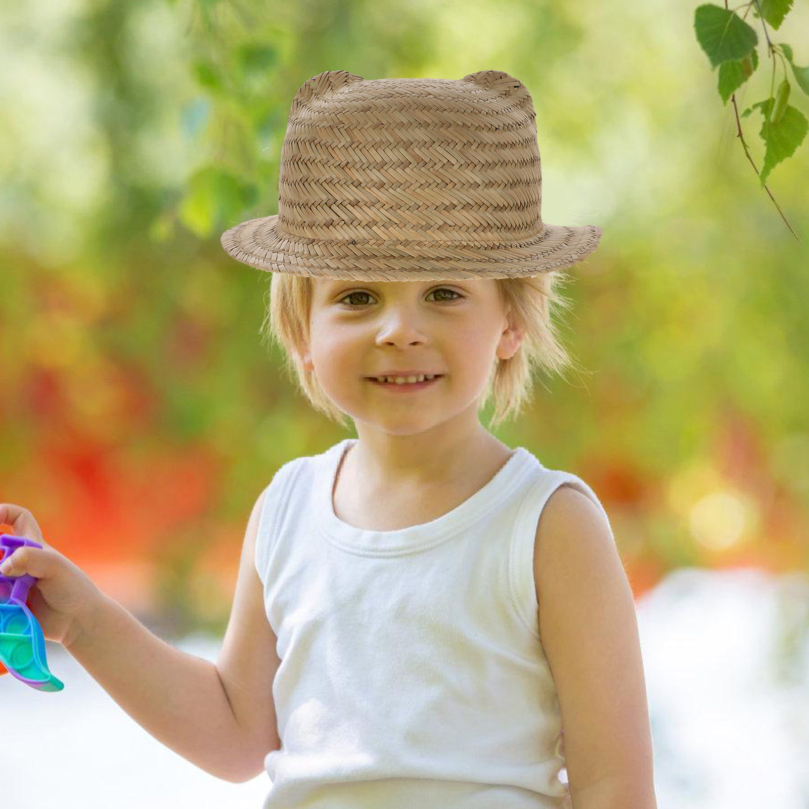 어린이 밀짚 모자 넓은 챙 통기성 자외선 차단 해변 피 - Sun Hat Wide Brim 리뷰 및 가격