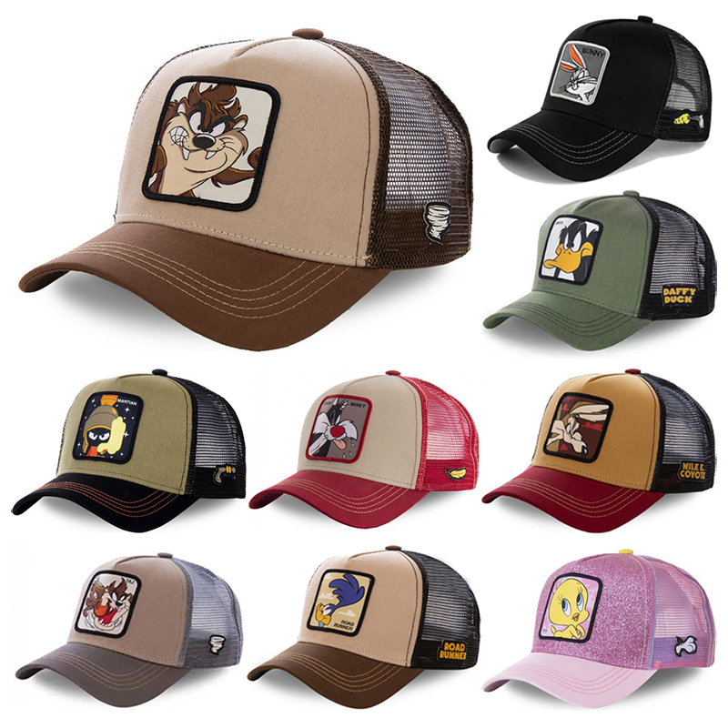 만화 애니메이션 트러커 캡 메쉬 백 야구 모자 조절 가 - Trucker Cap Mesh 리뷰 및 가격
