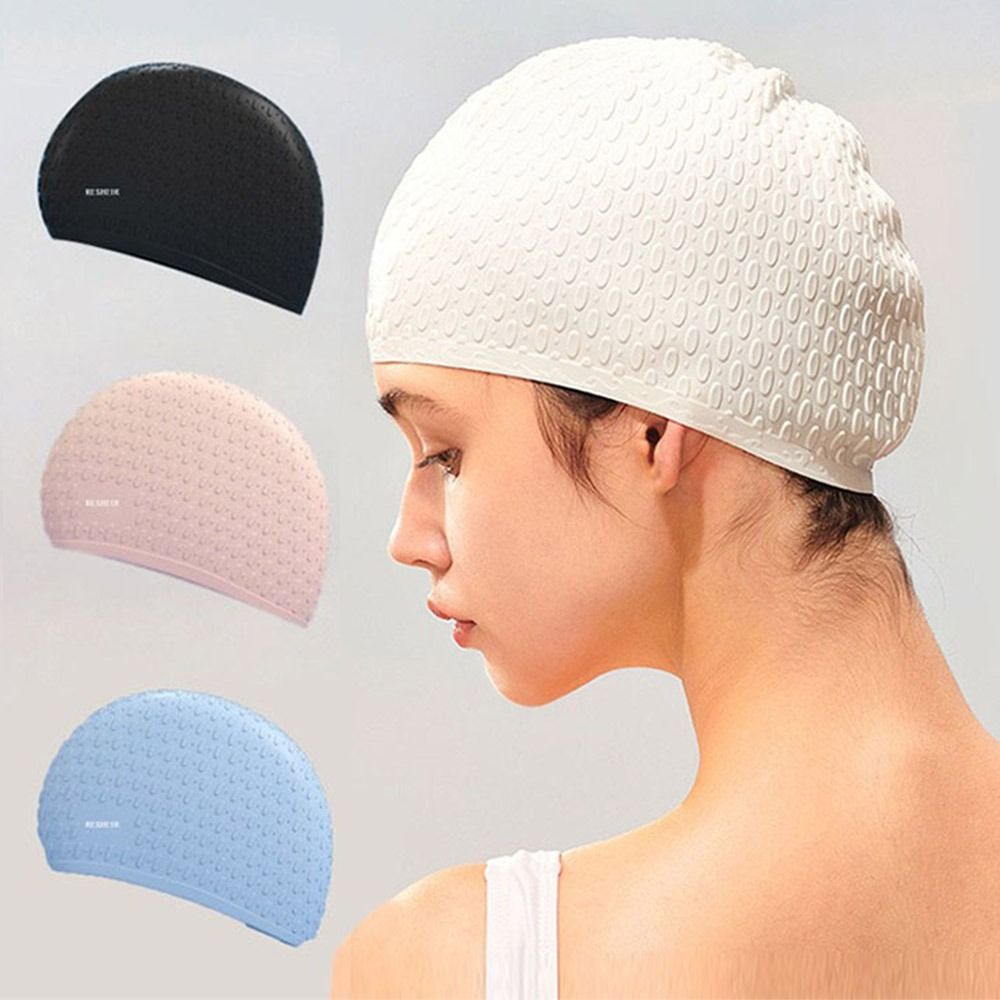 탄성 여름 수영 모자 방수 편안한 실리콘 수영 모자 전 - Swim Hat Silicone 리뷰 및 가격