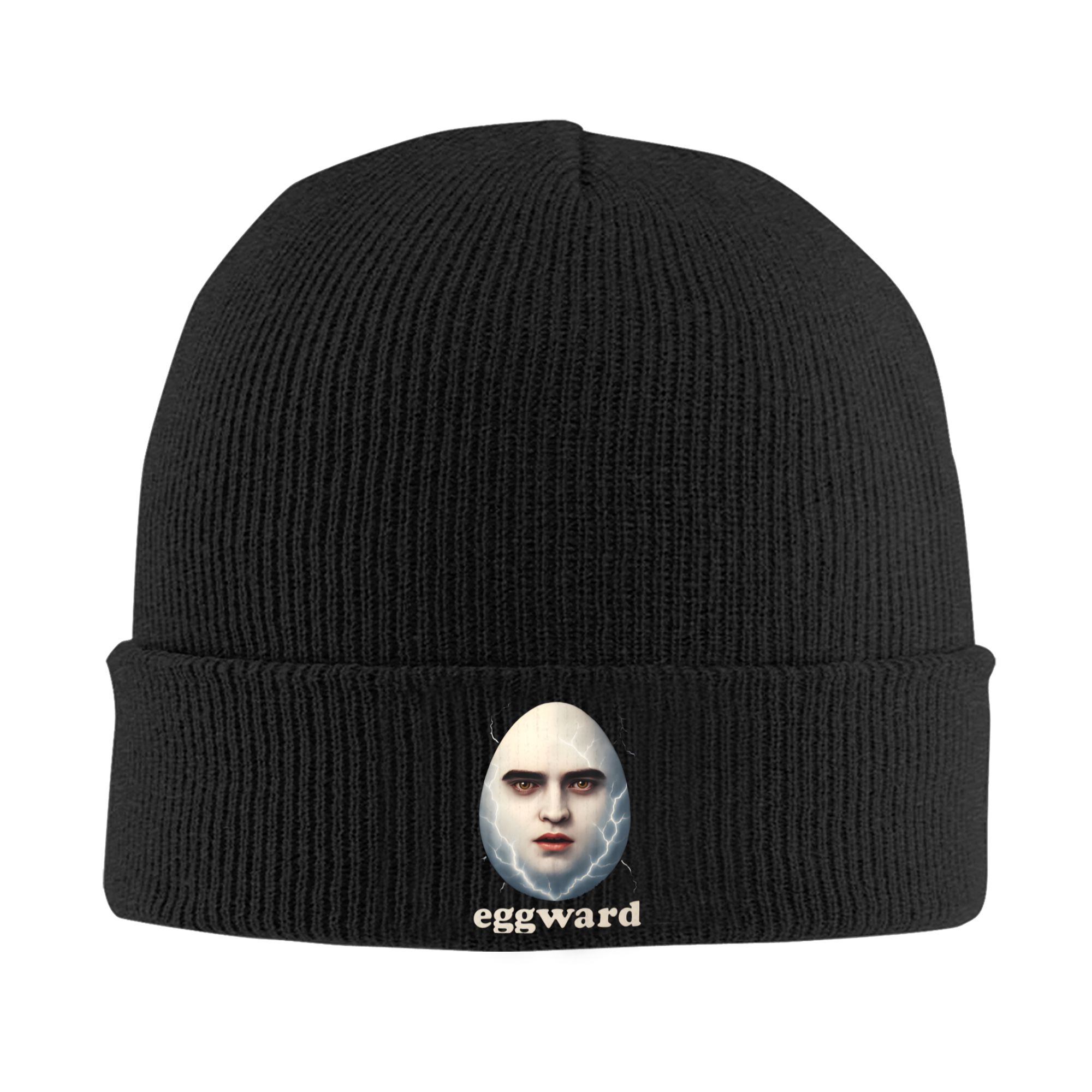 Eggward Silly Meme Parody Egg  - Beanie Cuffed Knit 리뷰 및 가격