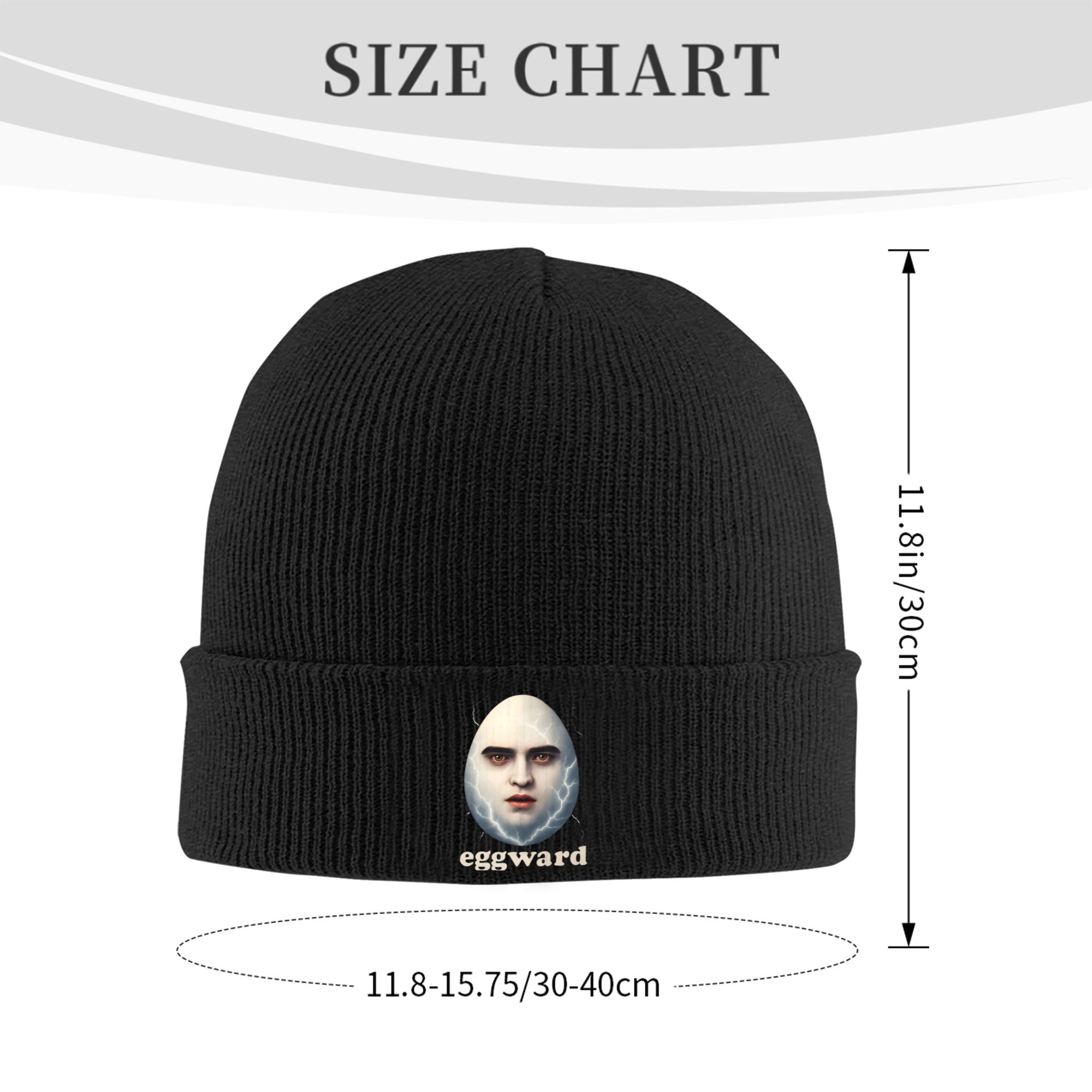 Eggward Silly Meme Parody Egg  - Beanie Cuffed Knit 리뷰 및 가격
