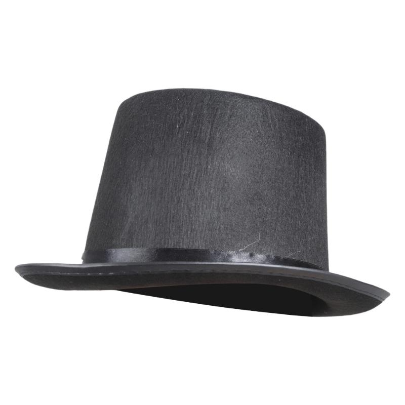 레트로 탑 모자 마술사 의상 코스프레 할로윈 소품 파티 - Fedora Hat Wool 리뷰 및 가격
