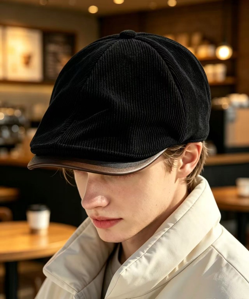 남성용 빈티지 코듀로이 뉴스보이 캡 클래식 플랫 아이비 - Newsboy Cap Ivy 리뷰 및 가격