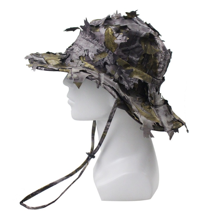 남성용 3D 나뭇잎 위장 부니햇, 사냥 낚시 전술 야외 - Boonie Hat Tactical 리뷰 및 가격