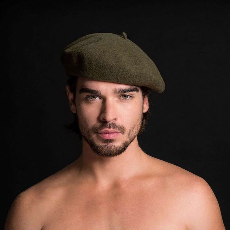 남성 여성 군대 군인 모자 남성 양모 베레모 유니폼 모 - Beret French Wool 리뷰 및 가격