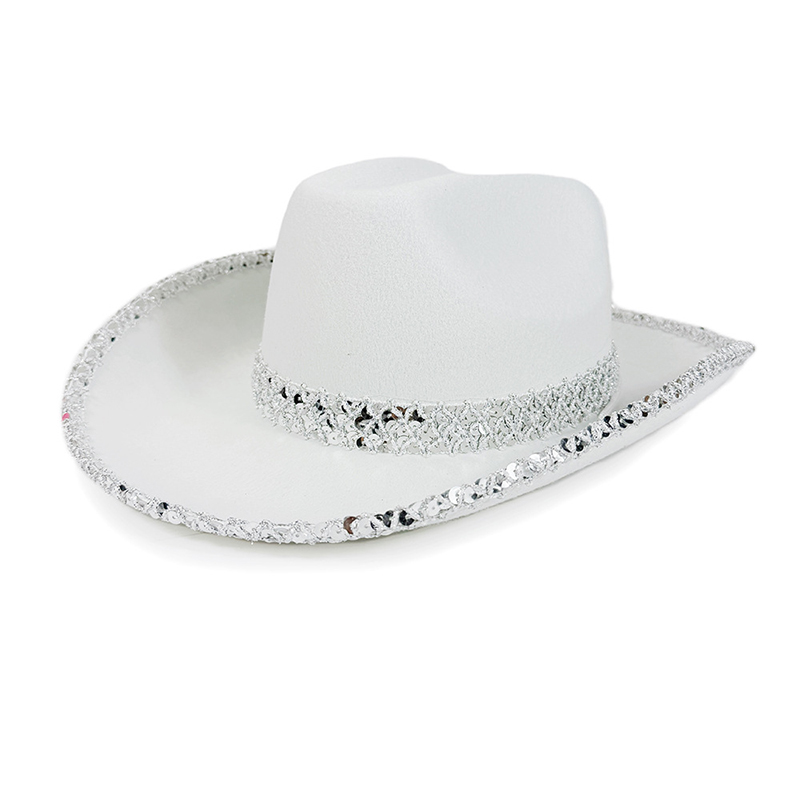 여성 남성 스팽글 카우걸 모자 반짝 이는 서양 모자 야 - Sun Hat Wide Brim 리뷰 및 가격