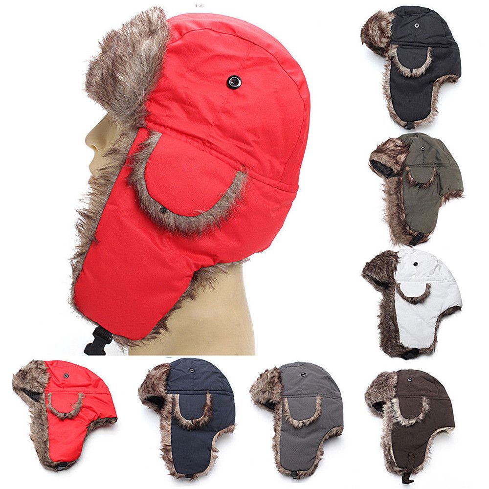 따뜻한 겨울 털 귀덮개 스키 모자 남녀 공용 트래퍼 모 - Trapper Hat Ear Flap 리뷰 및 가격