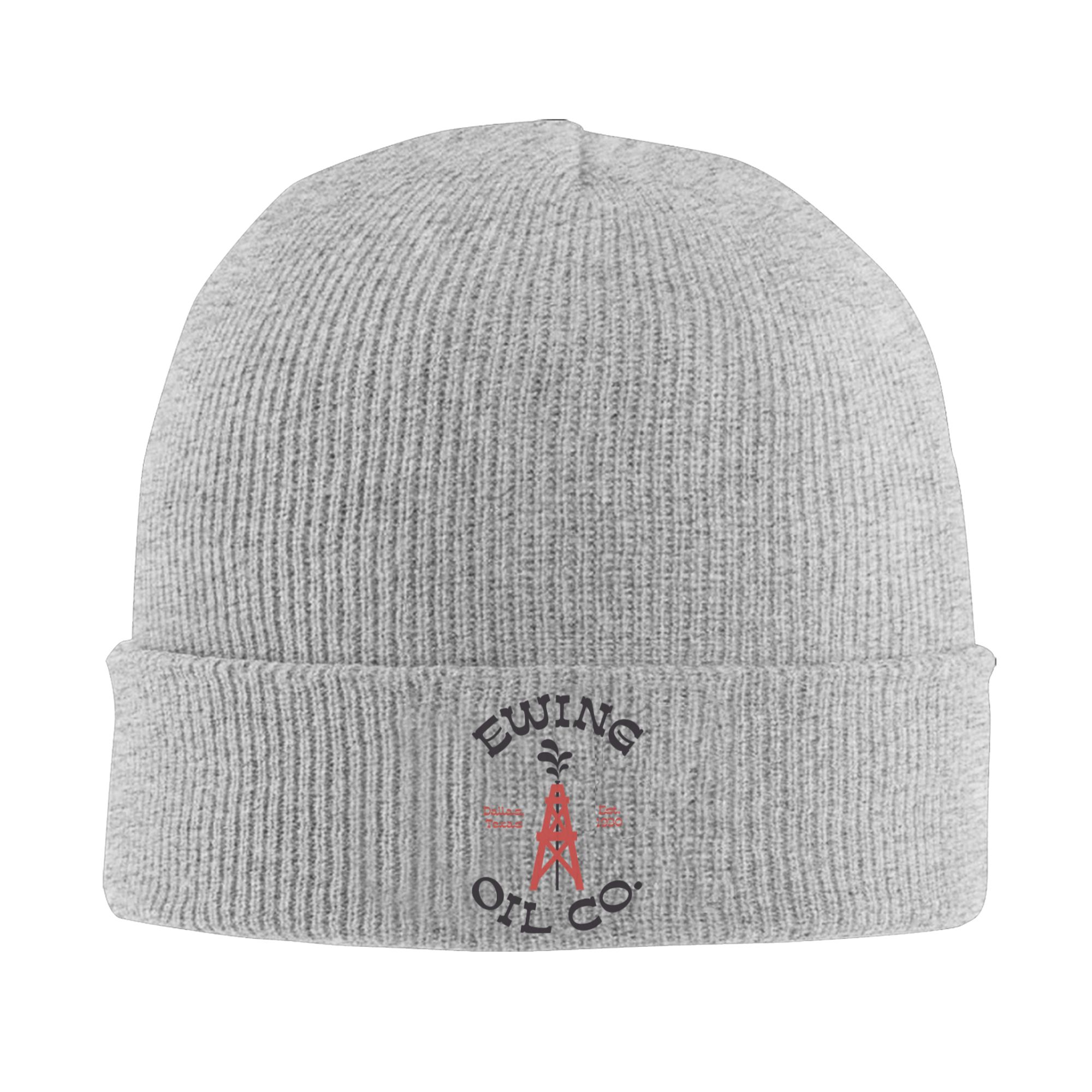 Ewing Oil Co. Dallas 70년대 TV 쇼 - Beanie Cuffed Knit 리뷰 및 가격