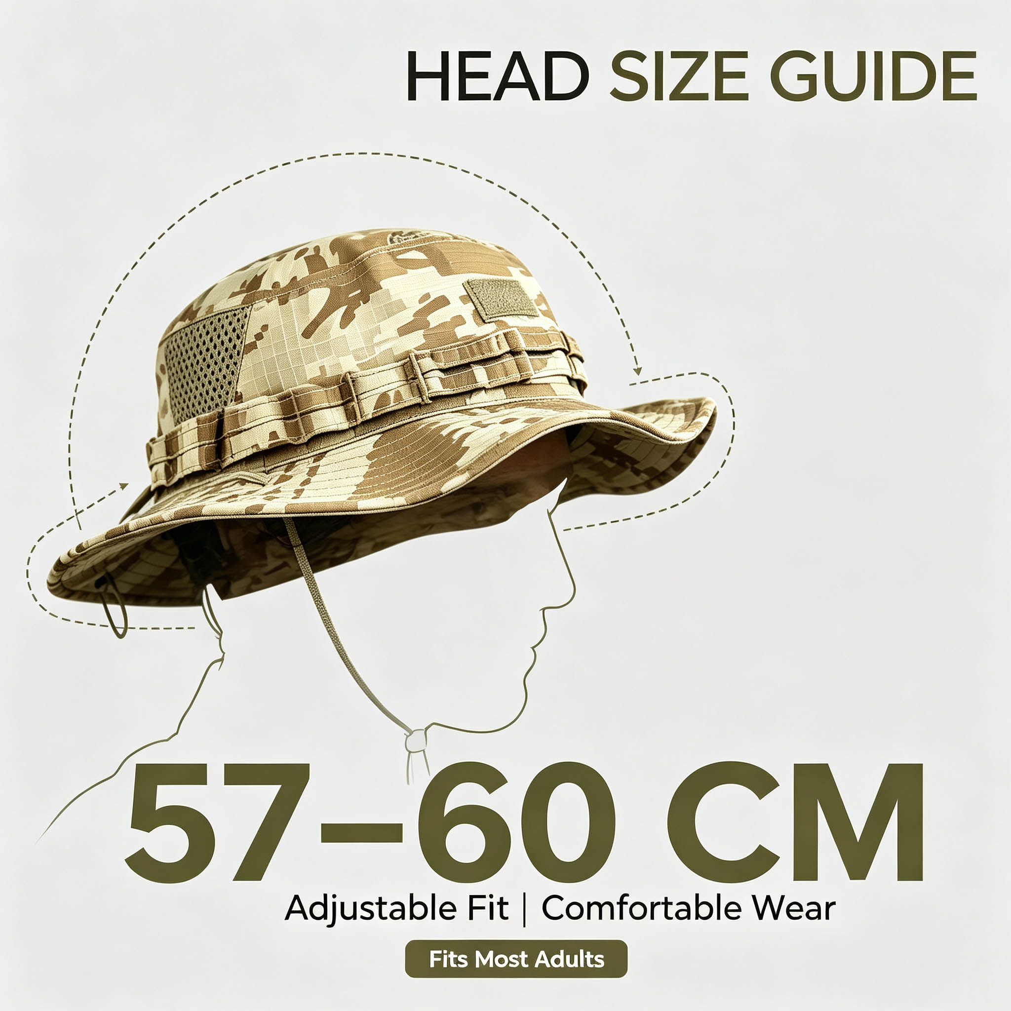 남성용 전술 부니햇, 자외선 차단 넓은 챙 낚시 모자, - Boonie Hat Tactical 리뷰 및 가격