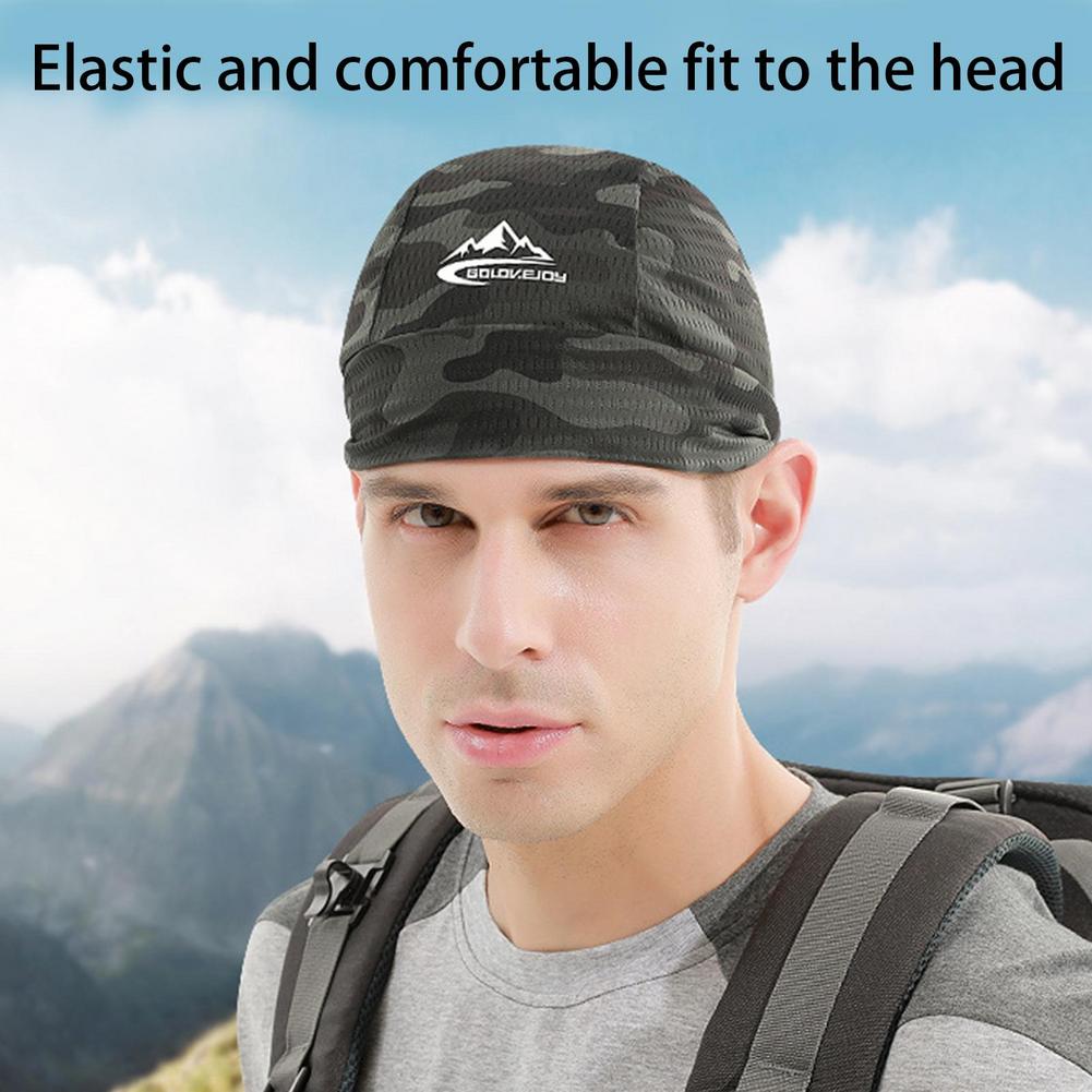 사이클링 캡 여름 아이스 실크 속건 자외선 차단 스포츠 - Skull Cap Helmet Liner 리뷰 및 가격