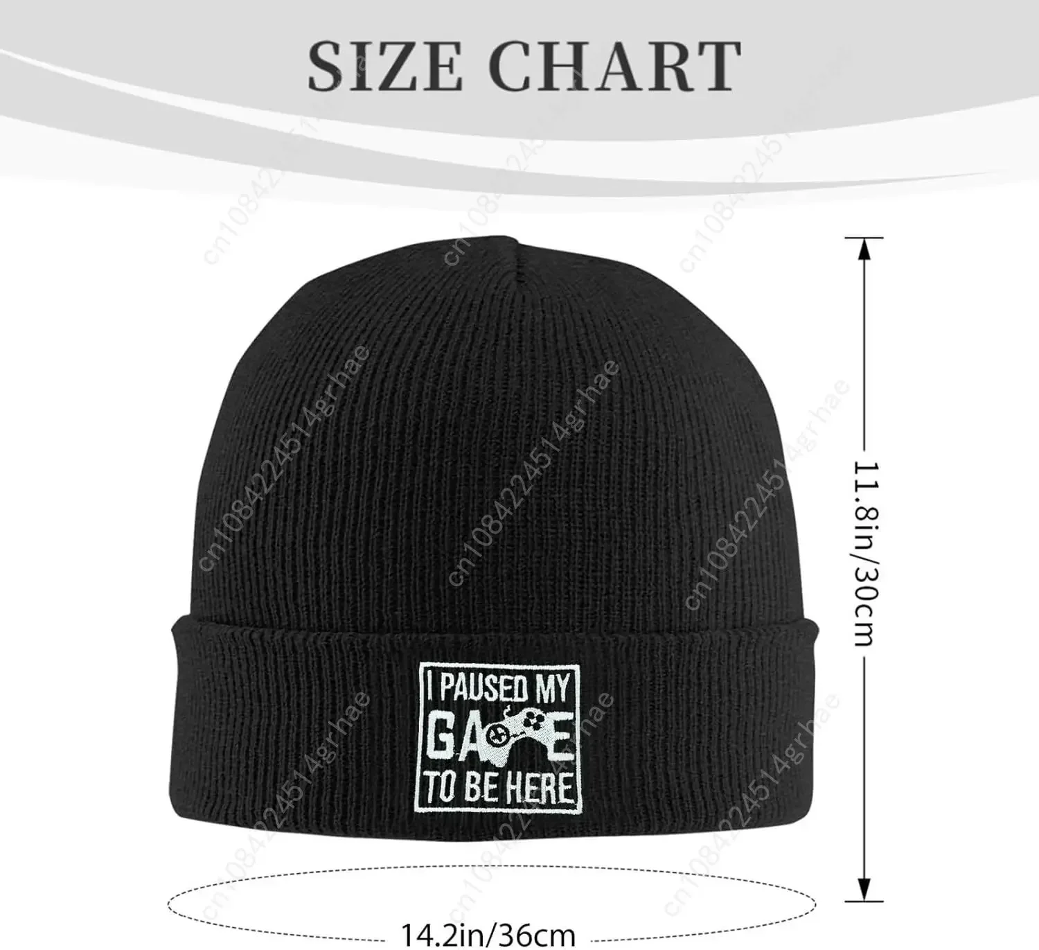 물고기 자수 비니 모자 겨울 따뜻한 니트 커프드 스컬  - Beanie Cuffed Knit 리뷰 및 가격