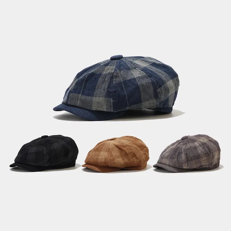 코듀로이 남성 여성 청소년 소년 소녀 Newsboy 플 - Newsboy Cap Ivy 리뷰 및 가격