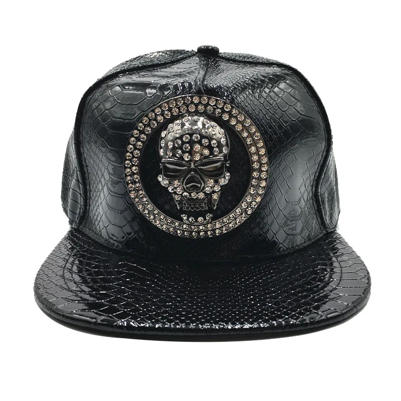 Oohmy 브랜드 남녀공용 PU 가죽 조절식 야구 모자 - Snapback Hat Flat 리뷰 및 가격