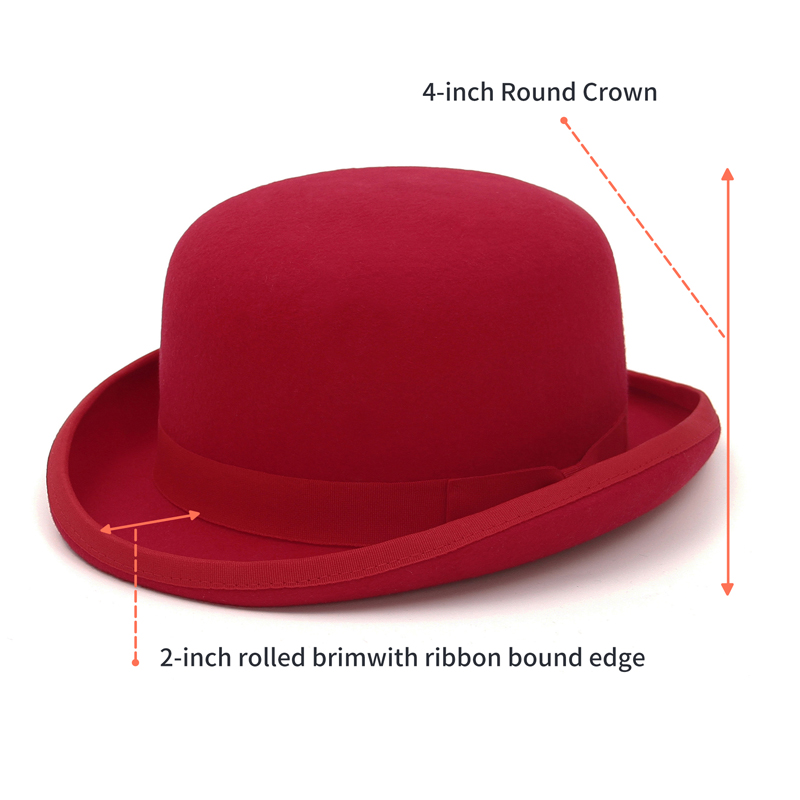GEMVIE 100% 울 펠트 더비 모자 남성용 여성용 - Fedora Hat Wool 리뷰 및 가격