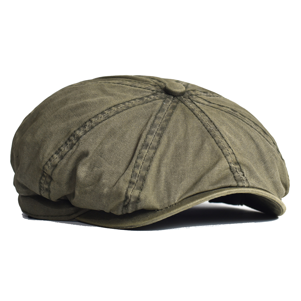 워시드 코튼 뉴스보이 캡 Peaky 팔각형 모자 빈티지 - Newsboy Cap Ivy 리뷰 및 가격
