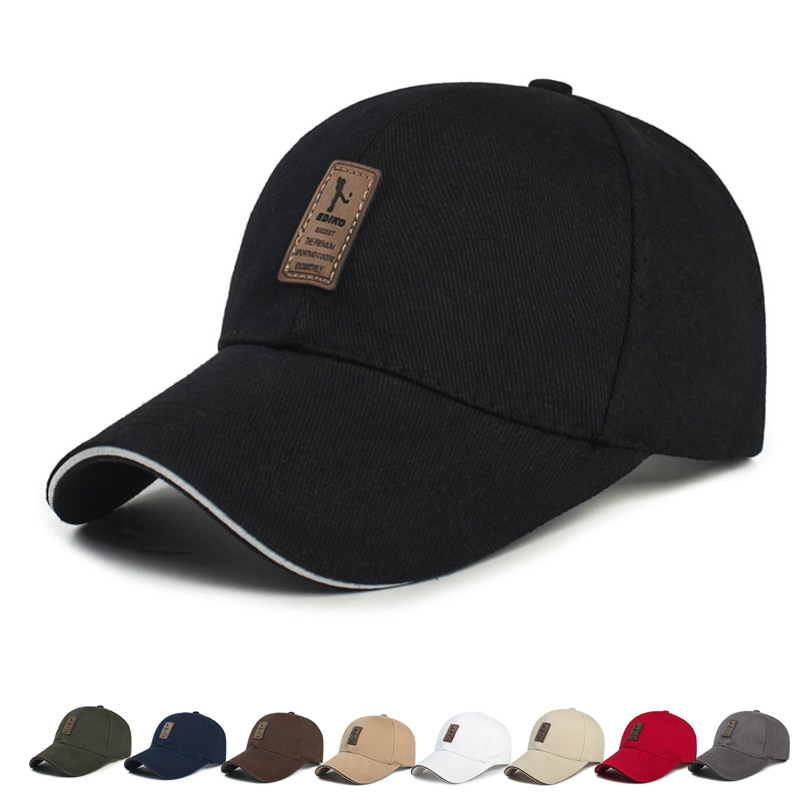 남녀공용 여름 야구 모자, 단색 코튼, 조절 가능한 스 - Baseball Cap Structured 리뷰 및 가격